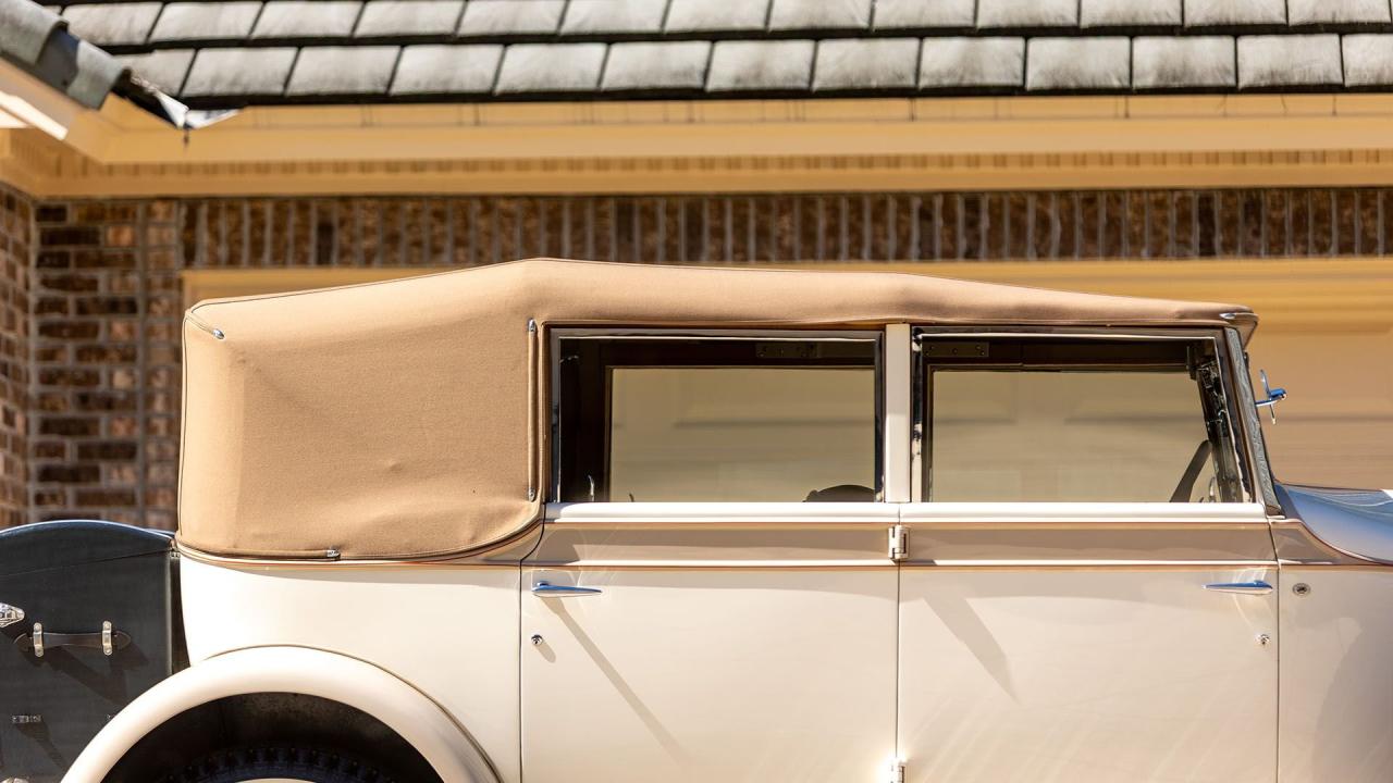 1926 Rolls - Royce Phantom I Brewster Newmarket Convertible Sedan