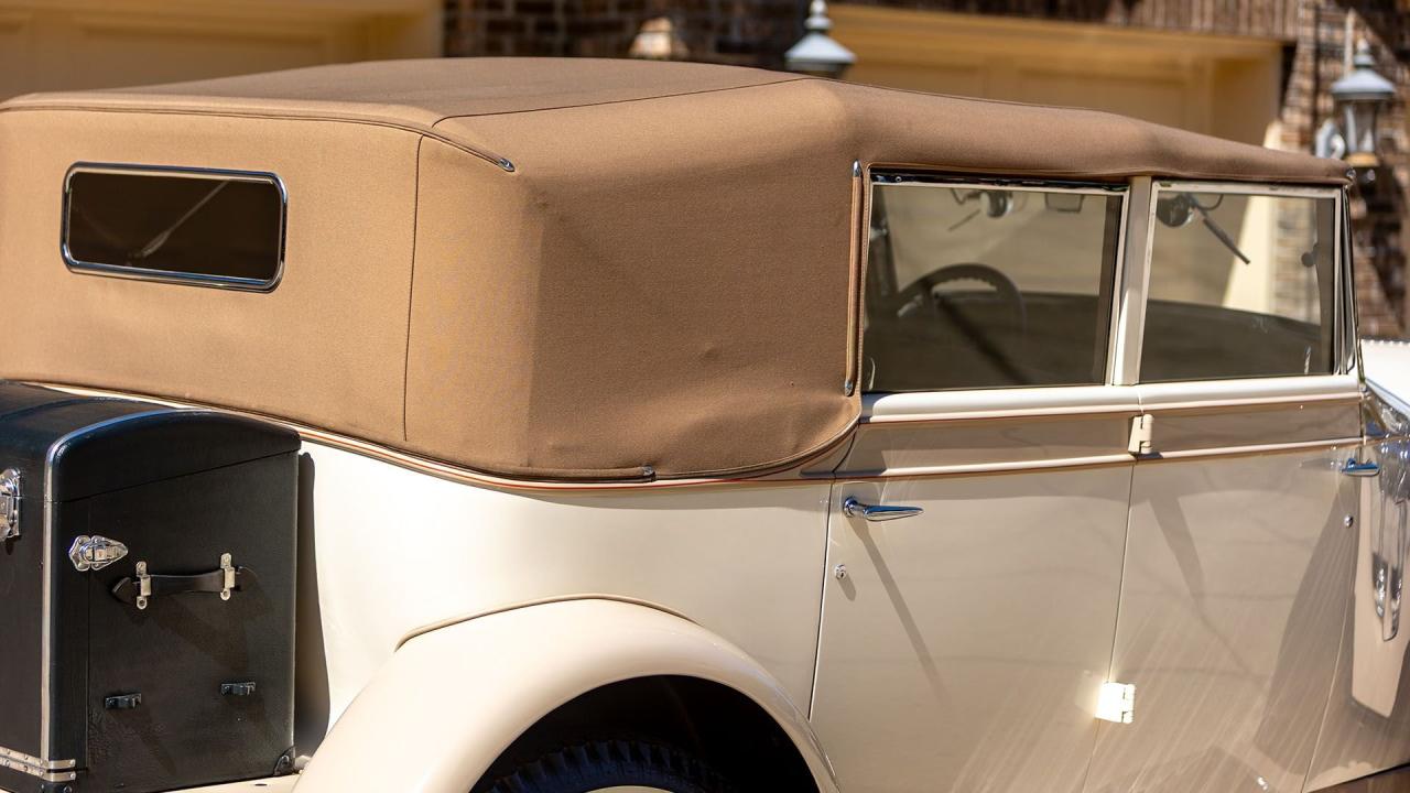 1926 Rolls - Royce Phantom I Brewster Newmarket Convertible Sedan