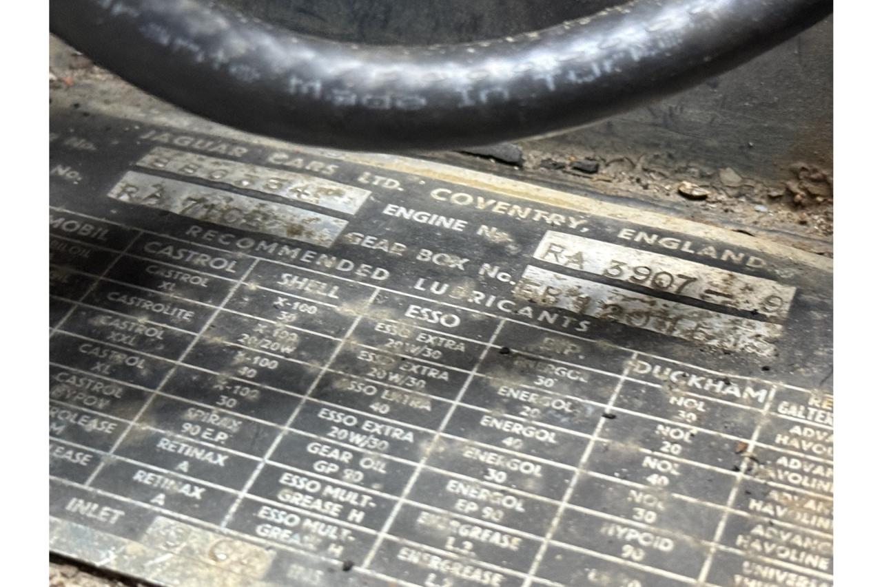 1963 Jaguar E-Type Series 1 3.8 Litre Roadster &ldquo;In timewarp condition&rdquo;