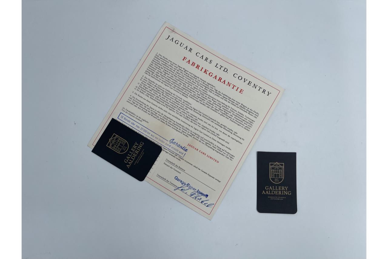 1963 Jaguar E-Type 3.8 Litre Coupe Series 1 &ldquo;From the first owner, first paint&rdquo; TOP original