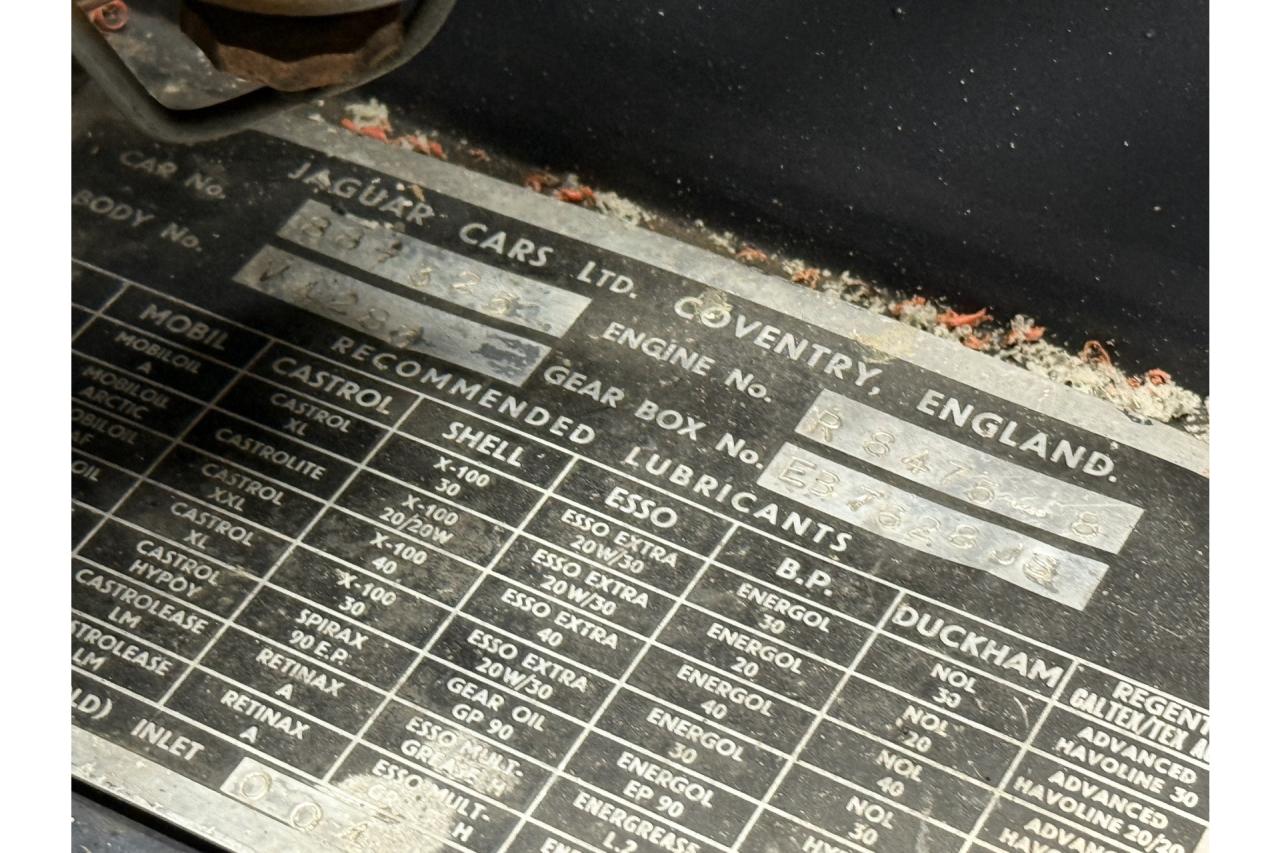 1963 Jaguar E-Type 3.8 Litre Coupe Series 1 &ldquo;From the first owner, first paint&rdquo; TOP original