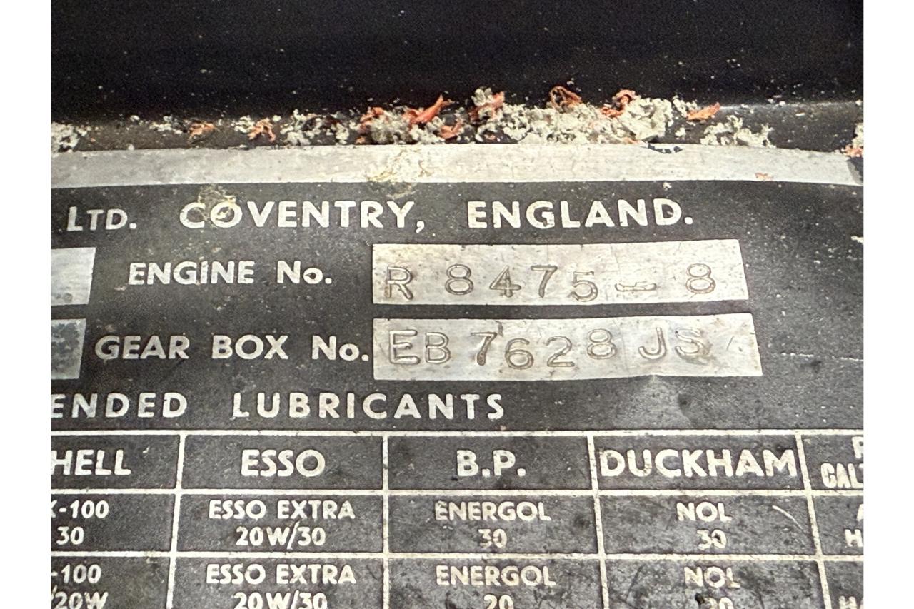 1963 Jaguar E-Type 3.8 Litre Coupe Series 1 &ldquo;From the first owner, first paint&rdquo; TOP original