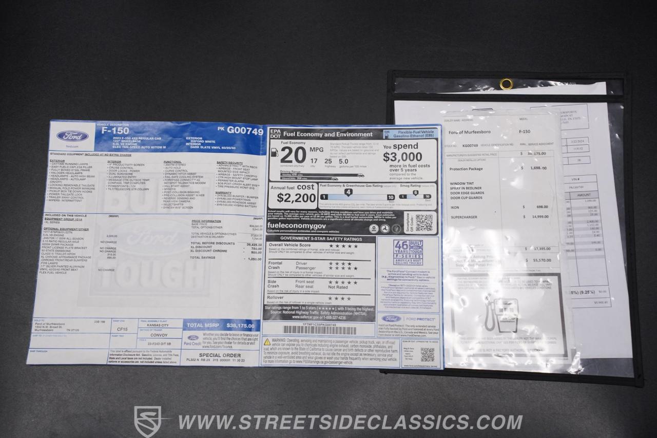 2023 Ford F-150 XL Supercharged