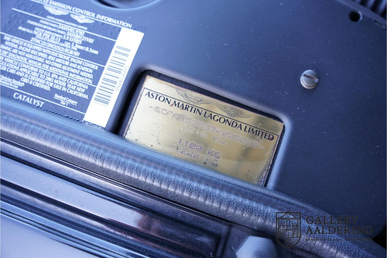 2004 Aston Martin DB AR1 Zagato &ldquo;№ 27 of 99&rdquo;