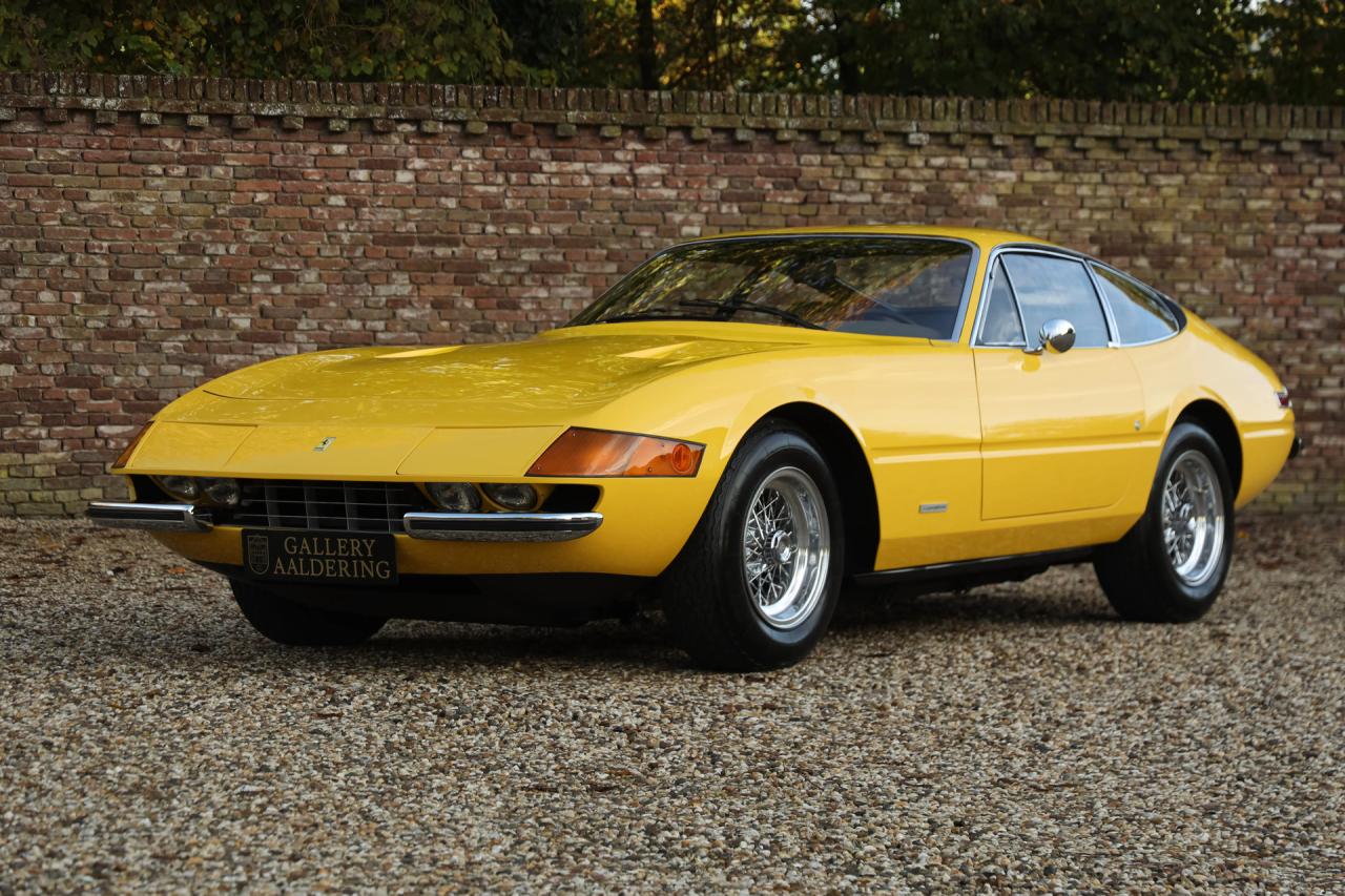 1973 Ferrari 365 GTB/4 Daytona &ldquo;5.724 miles&rdquo; Classiche certified - This Car Qualifies for 0% Import Tariffs in the USA