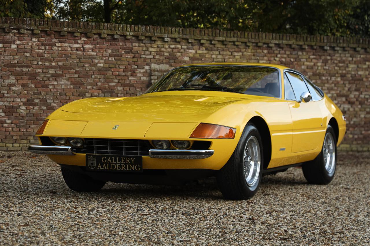 1973 Ferrari 365 GTB/4 Daytona &ldquo;5.724 miles&rdquo; Classiche certified - This Car Qualifies for 0% Import Tariffs in the USA