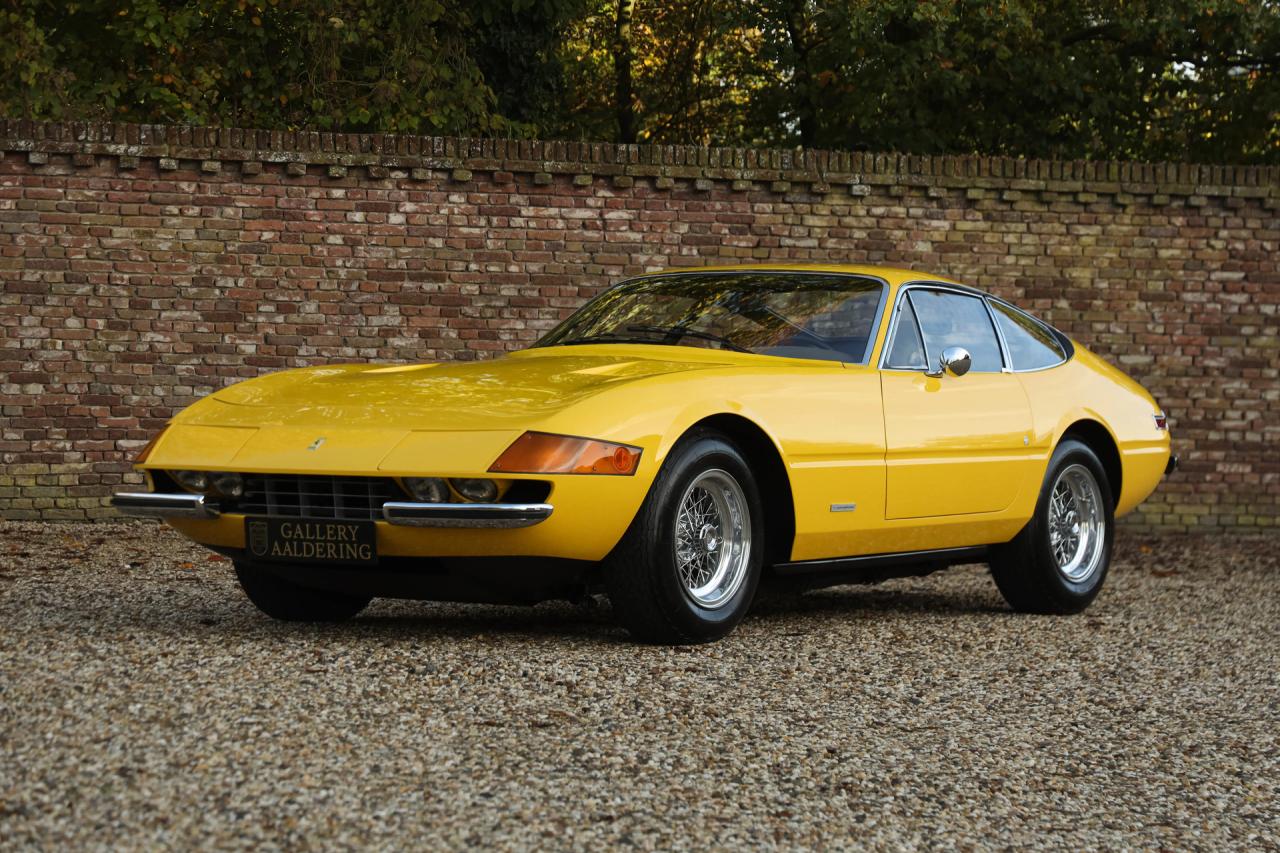1973 Ferrari 365 GTB/4 Daytona &ldquo;5.724 miles&rdquo; Classiche certified - This Car Qualifies for 0% Import Tariffs in the USA