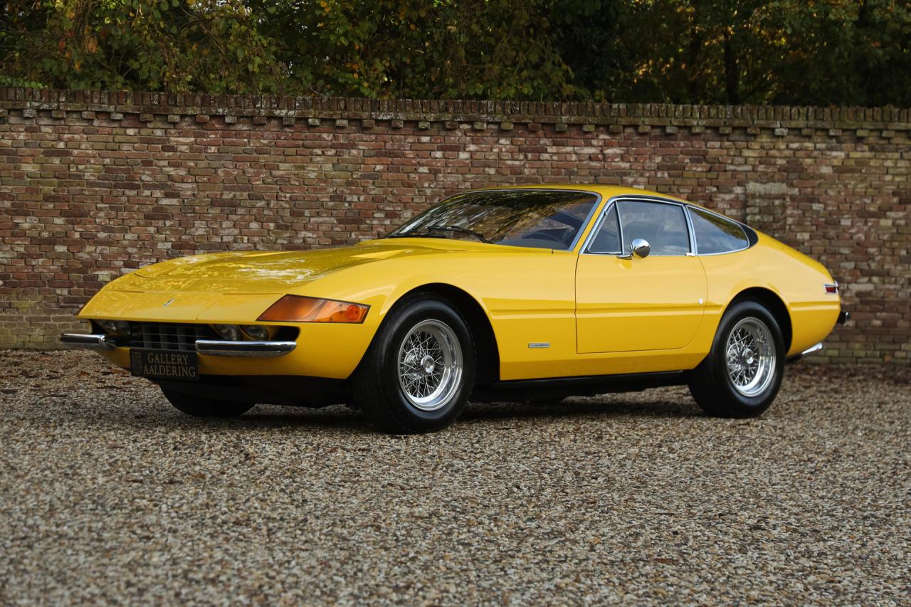 1973 Ferrari 365 GTB/4 Daytona &ldquo;5.724 miles&rdquo; Classiche certified - This Car Qualifies for 0% Import Tariffs in the USA