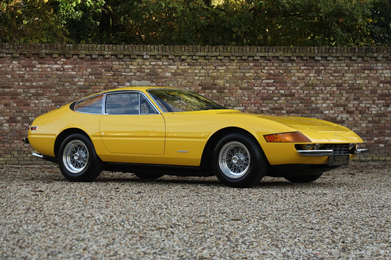 1973 Ferrari 365 GTB/4 Daytona &ldquo;5.724 miles&rdquo; Classiche certified - This Car Qualifies for 0% Import Tariffs in the USA