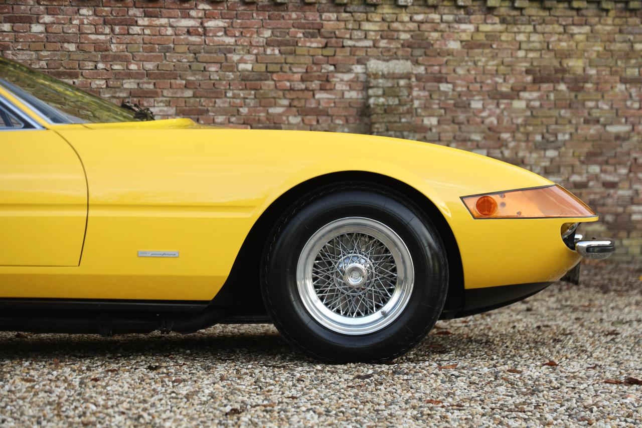 1973 Ferrari 365 GTB/4 Daytona &ldquo;5.724 miles&rdquo; Classiche certified - This Car Qualifies for 0% Import Tariffs in the USA
