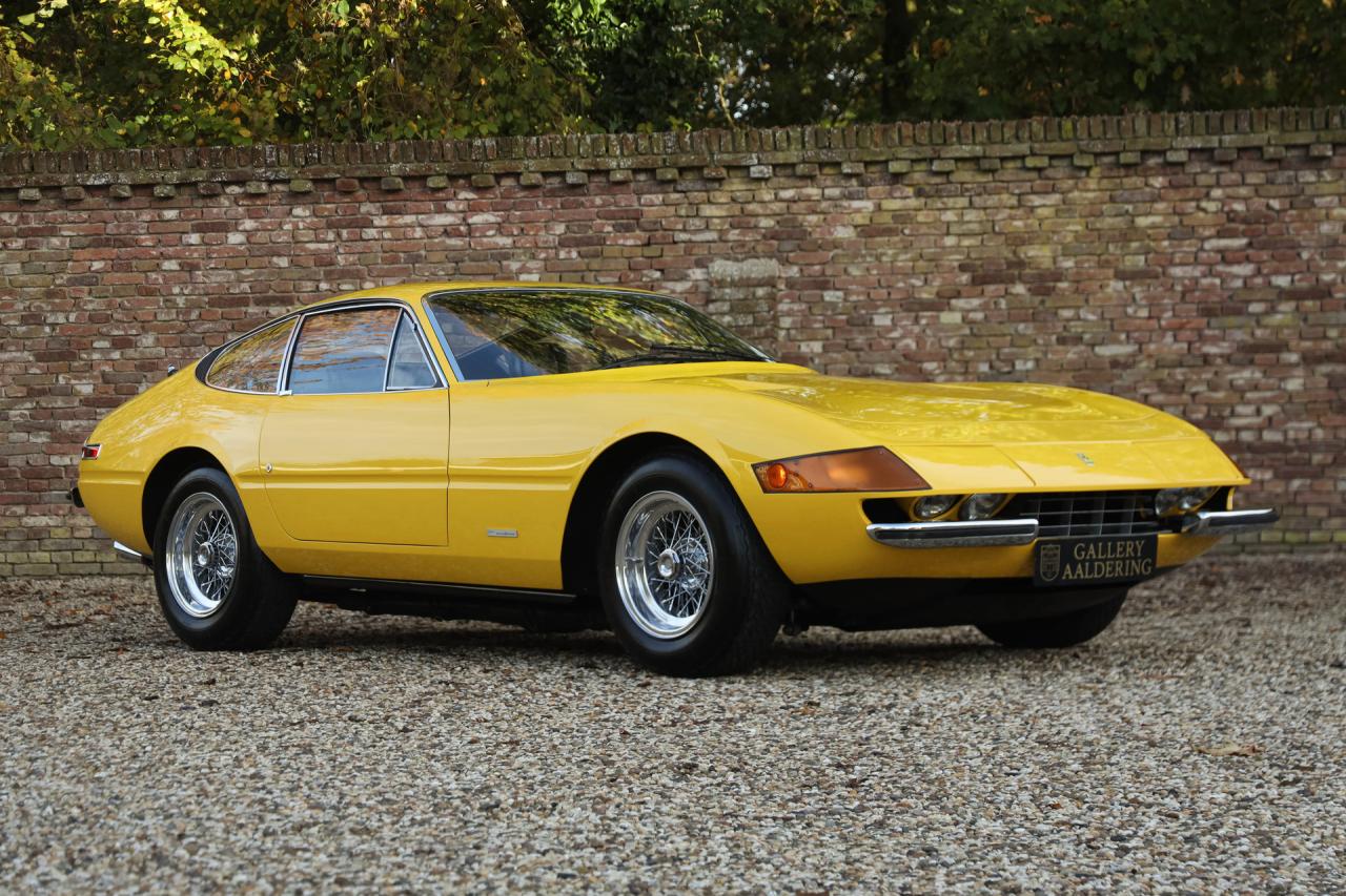 1973 Ferrari 365 GTB/4 Daytona &ldquo;5.724 miles&rdquo; Classiche certified - This Car Qualifies for 0% Import Tariffs in the USA
