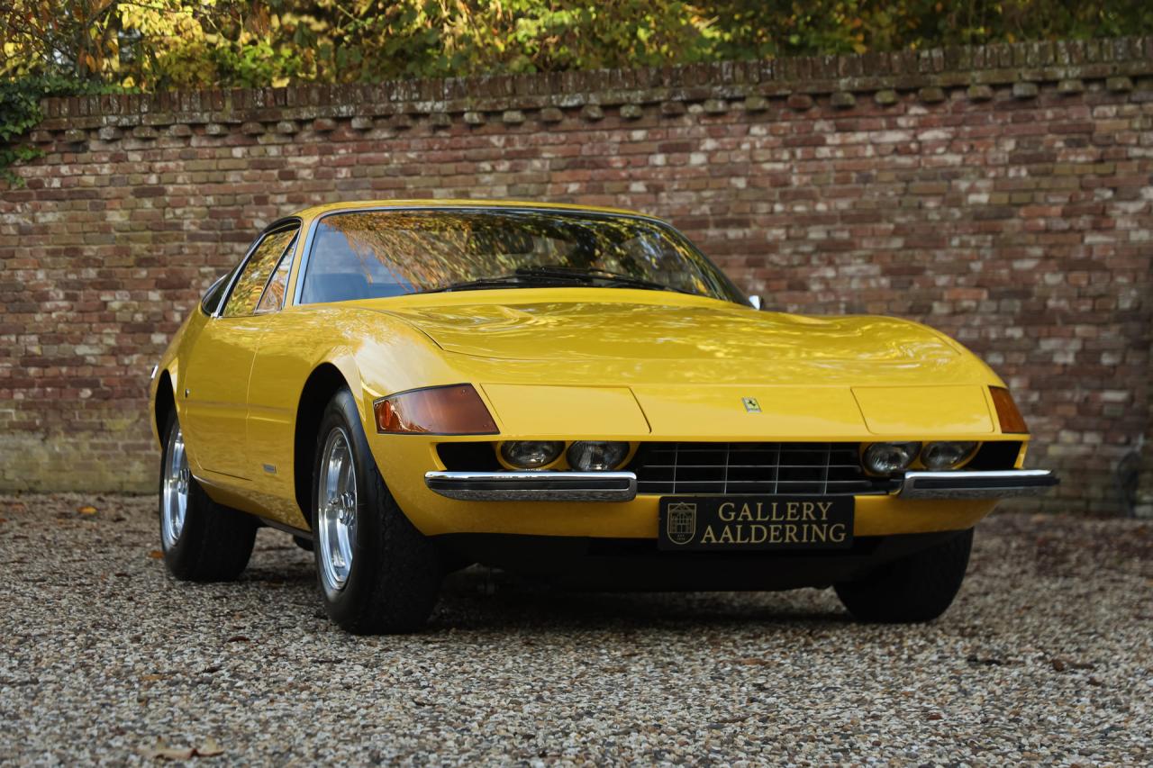 1973 Ferrari 365 GTB/4 Daytona &ldquo;5.724 miles&rdquo; Classiche certified - This Car Qualifies for 0% Import Tariffs in the USA