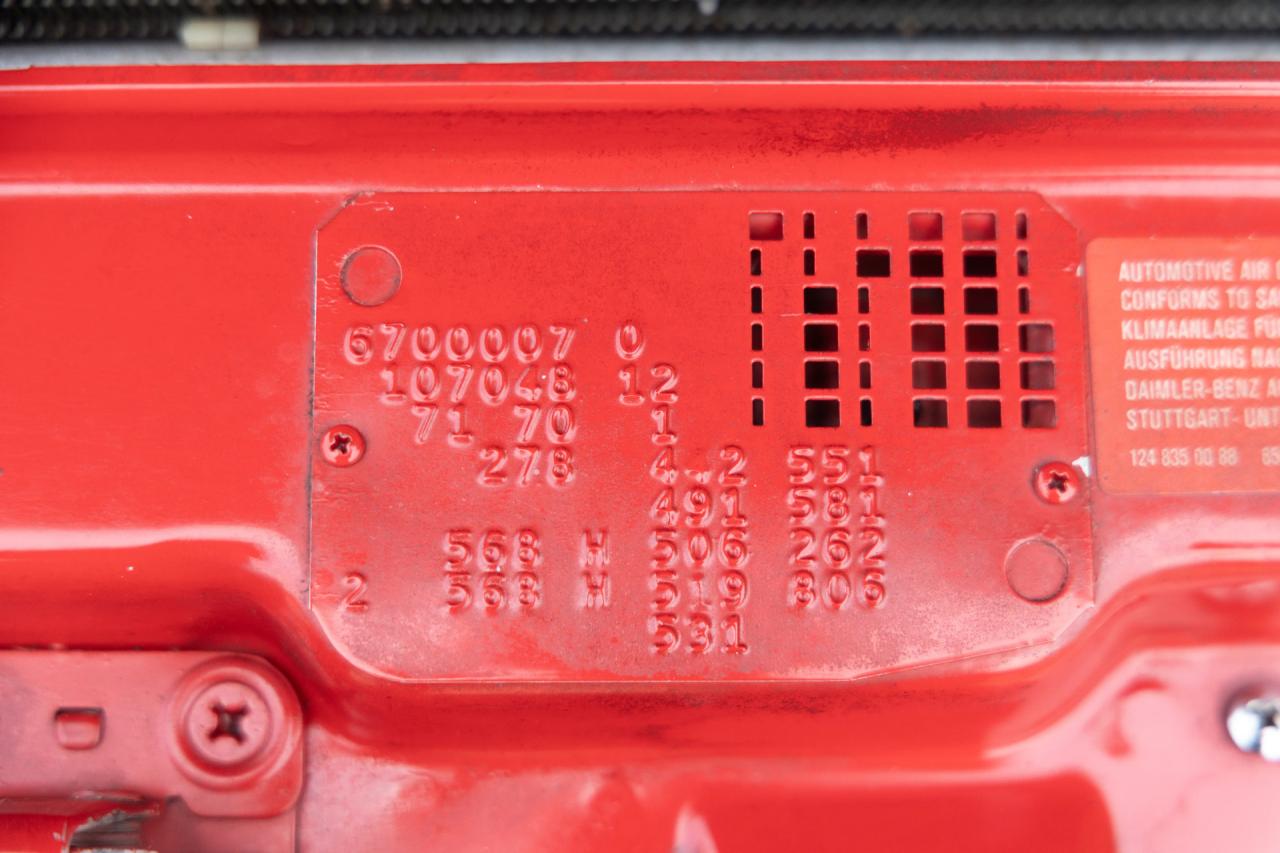 1986 Mercedes - Benz Mercedes Benz 560 SL &ldquo;Becker Grand Prix&rdquo;