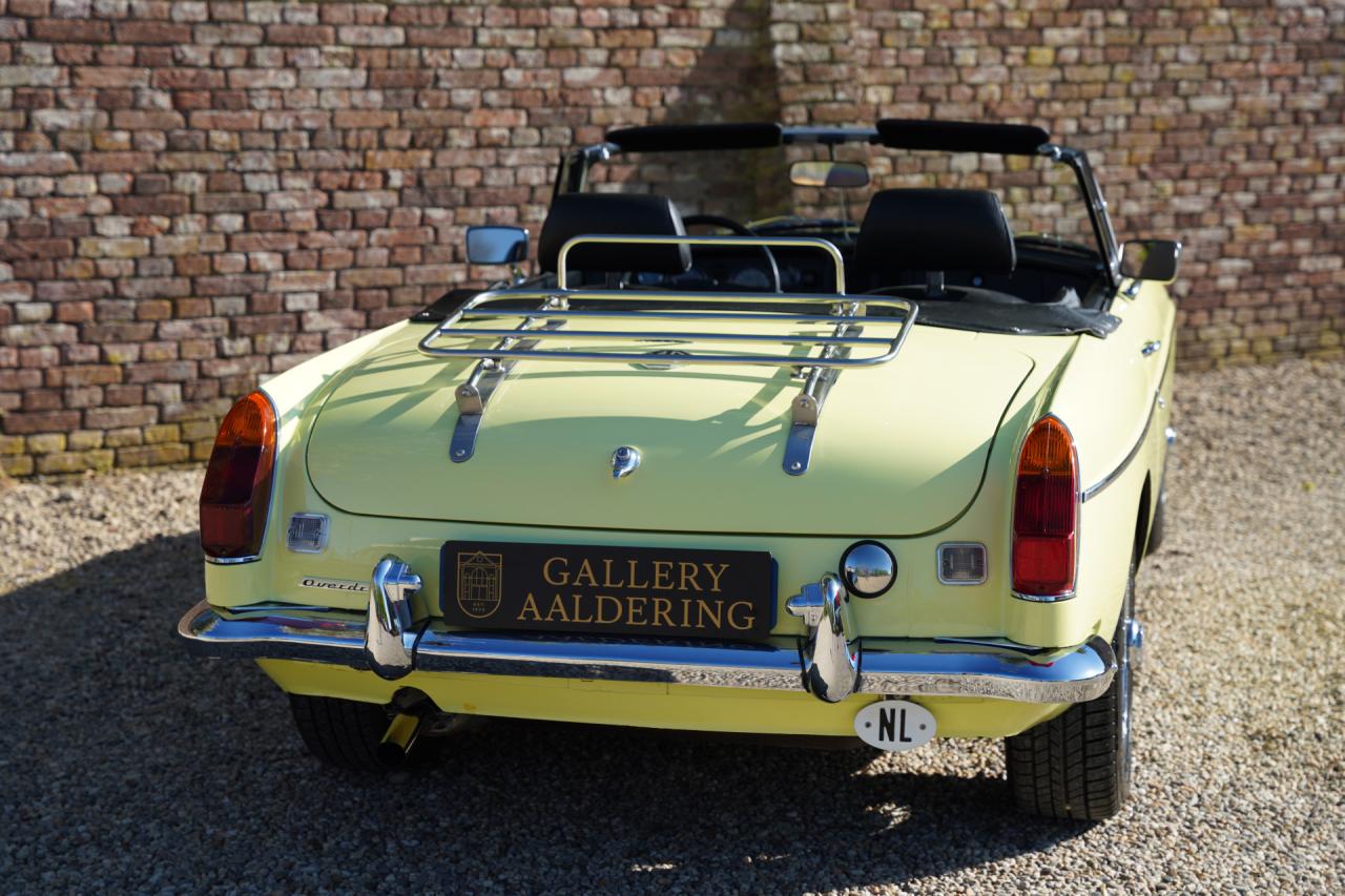 1977 MG B Roadster Overdrive