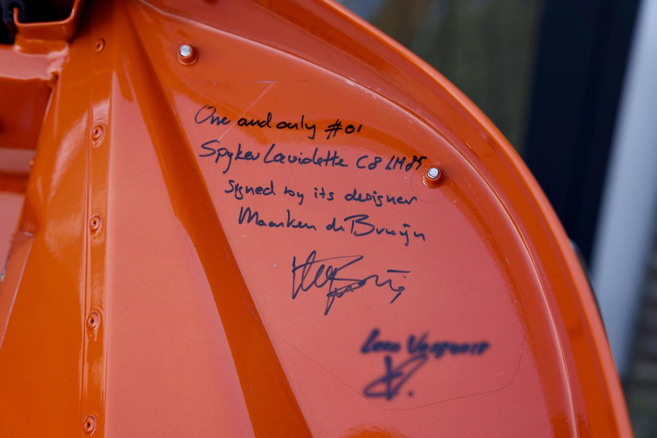 2009 Spyker C8 4.2 Laviolette LM85 &ldquo;№ 01 of 14&rdquo;