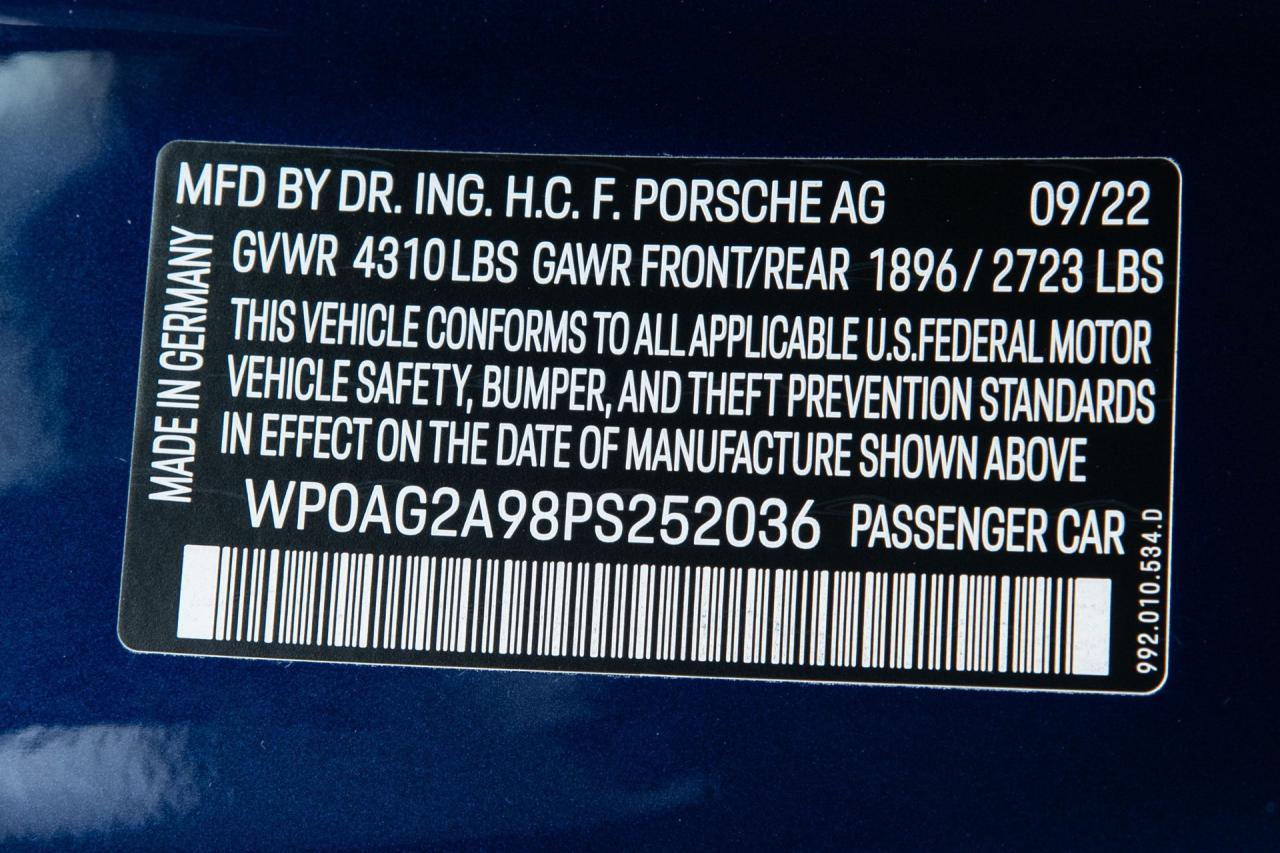 2023 Porsche 911 Sport Classic