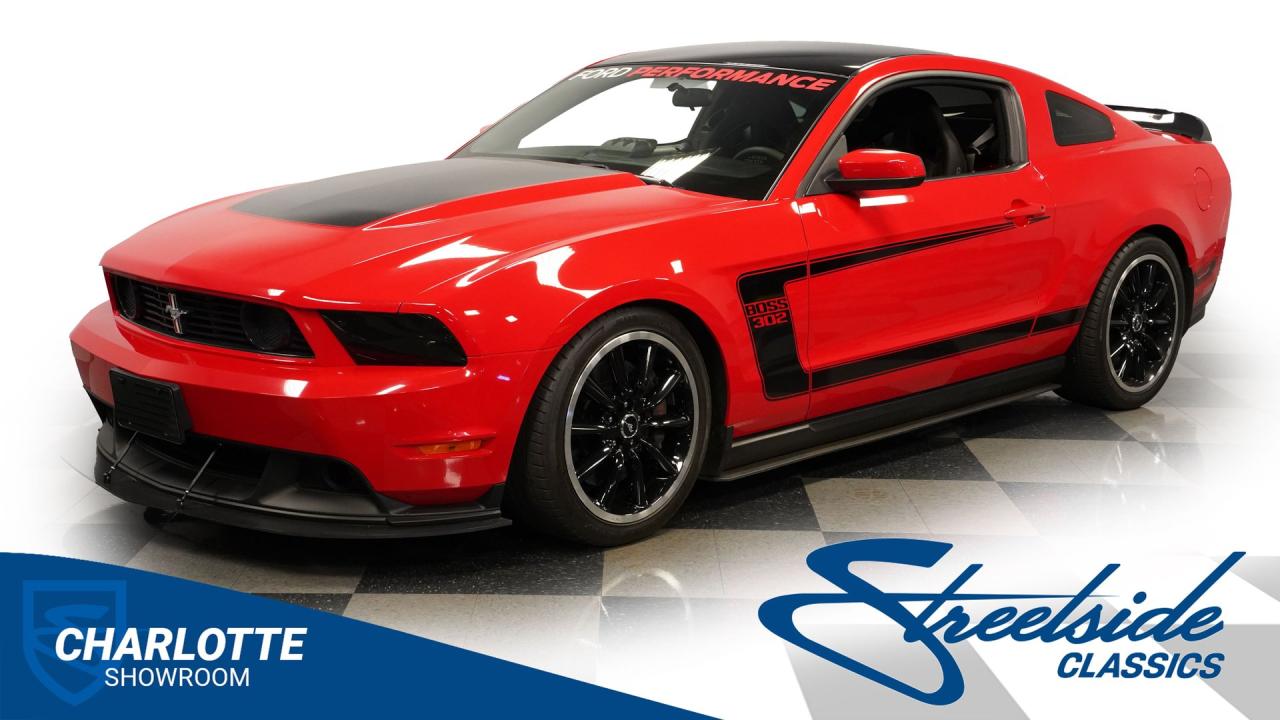2012 Ford Mustang BOSS 302 Supercharged