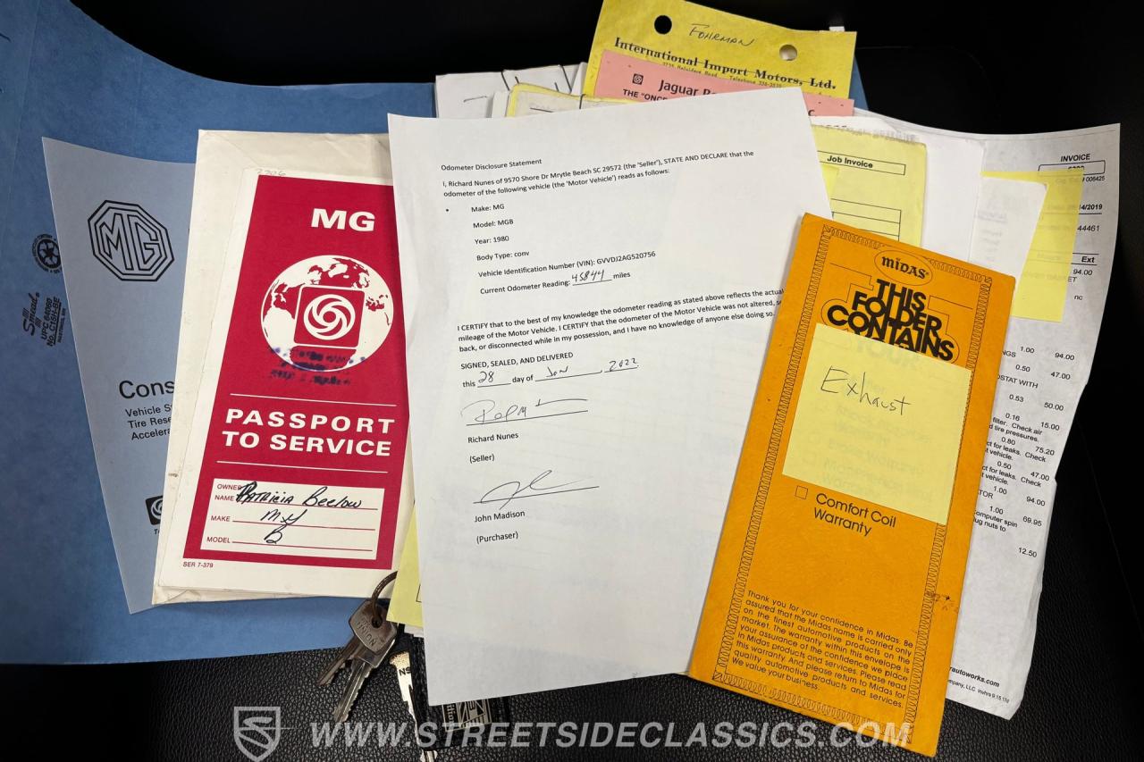 1980 MG MGB Limited Edition