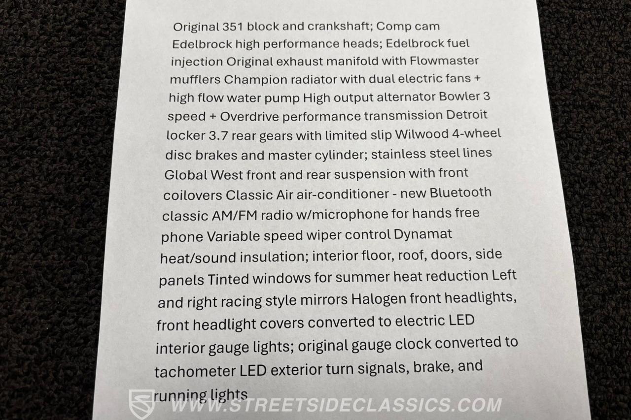 1969 Mercury Cougar Restomod