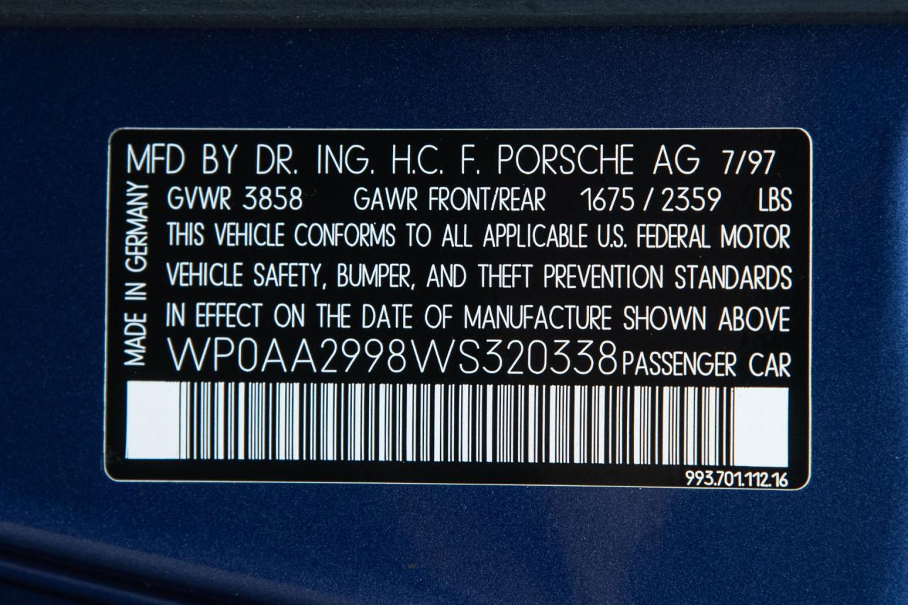 1998 Porsche 911 C4S