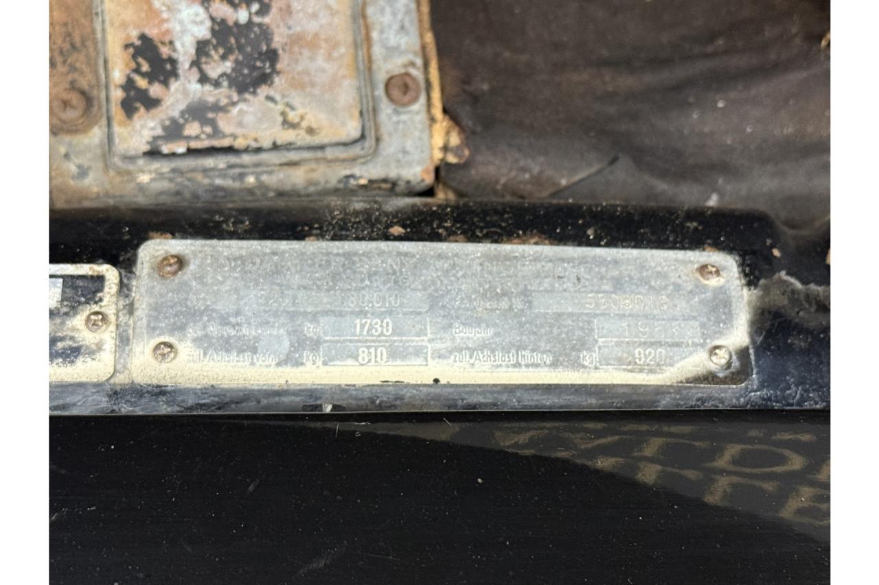 1955 Mercedes - Benz Mercedes Benz 220S &ldquo;Driving project&rdquo;