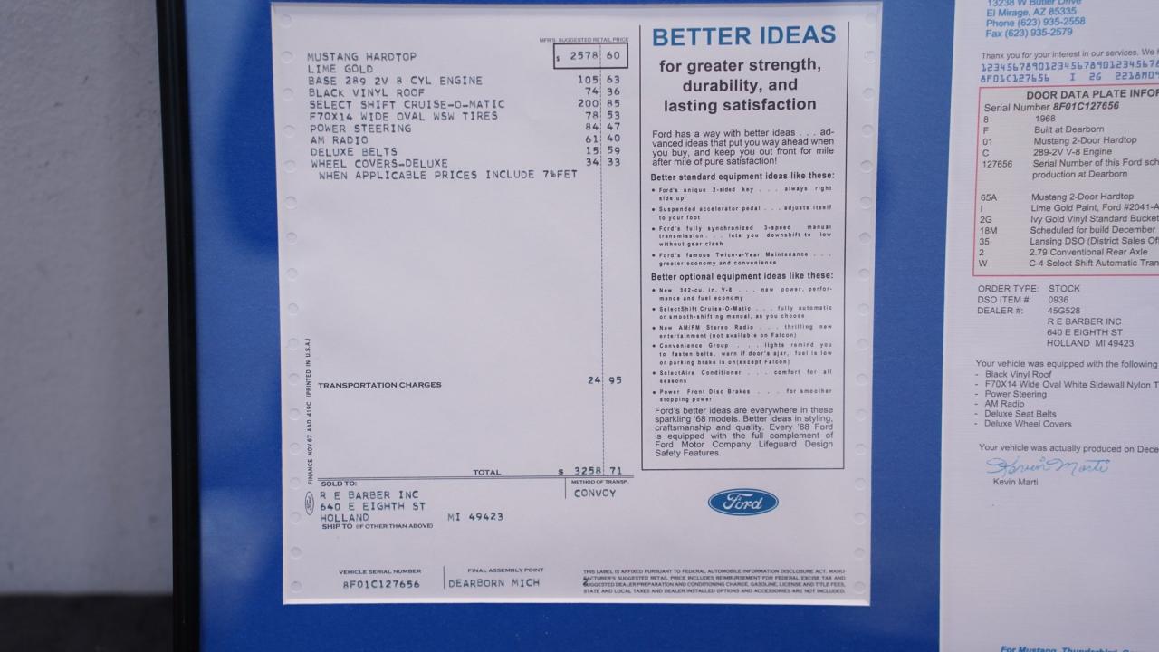 1968 Ford Mustang Restomod