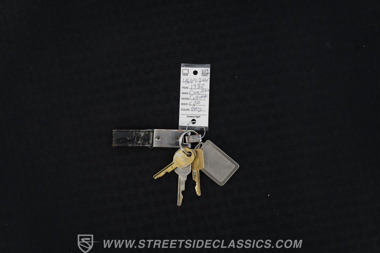 1982 Chevrolet Corvette Collector Edition