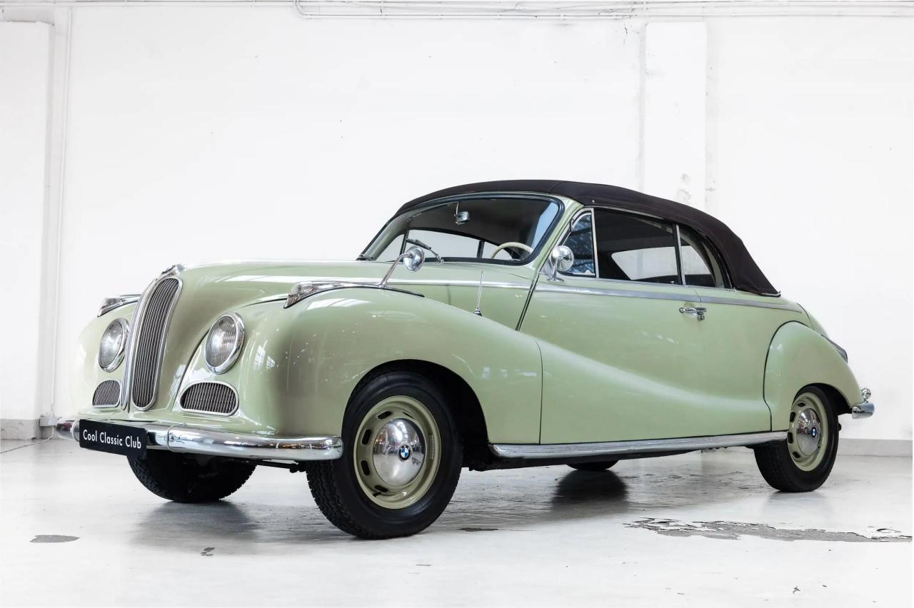 1955 BMW 502 Cabriolet by Baur