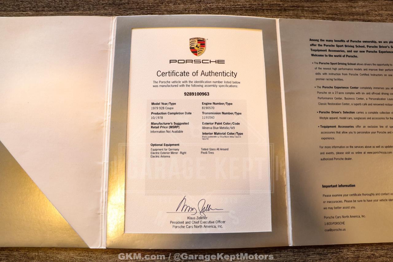 1979 Porsche 928