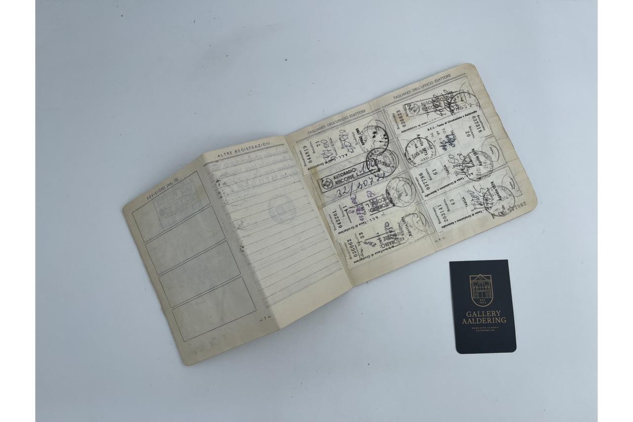 1968 Alfa Romeo Giulia 1600 S Scioneri &ldquo;Rare and unique&rdquo; (Certificato di Origine)