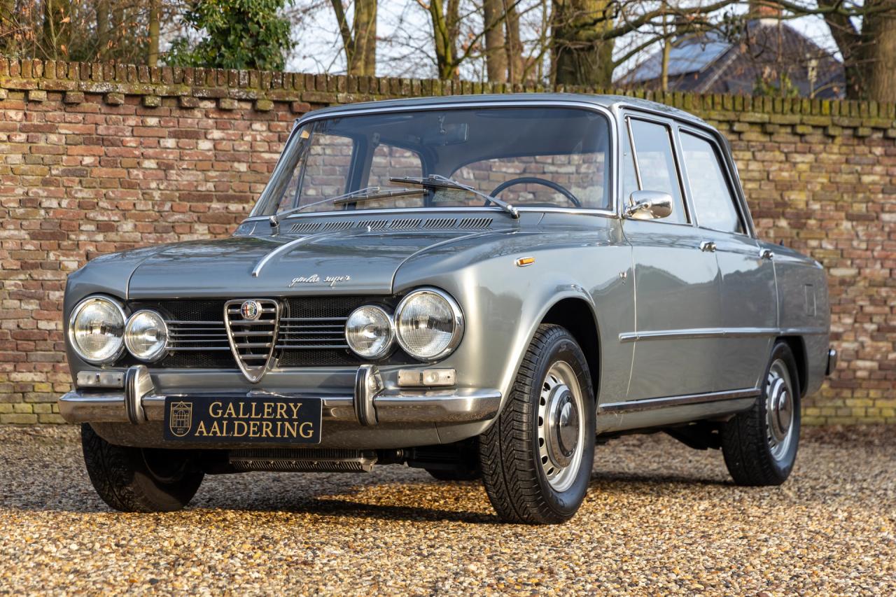 1968 Alfa Romeo Giulia 1600 S Scioneri &ldquo;Rare and unique&rdquo; (Certificato di Origine)