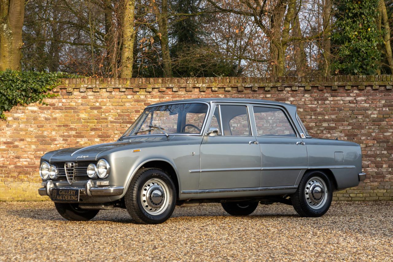 1968 Alfa Romeo Giulia 1600 S Scioneri &ldquo;Rare and unique&rdquo; (Certificato di Origine)