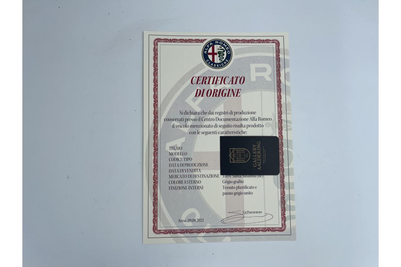 1968 Alfa Romeo Giulia 1600 S Scioneri &ldquo;Rare and unique&rdquo; (Certificato di Origine)