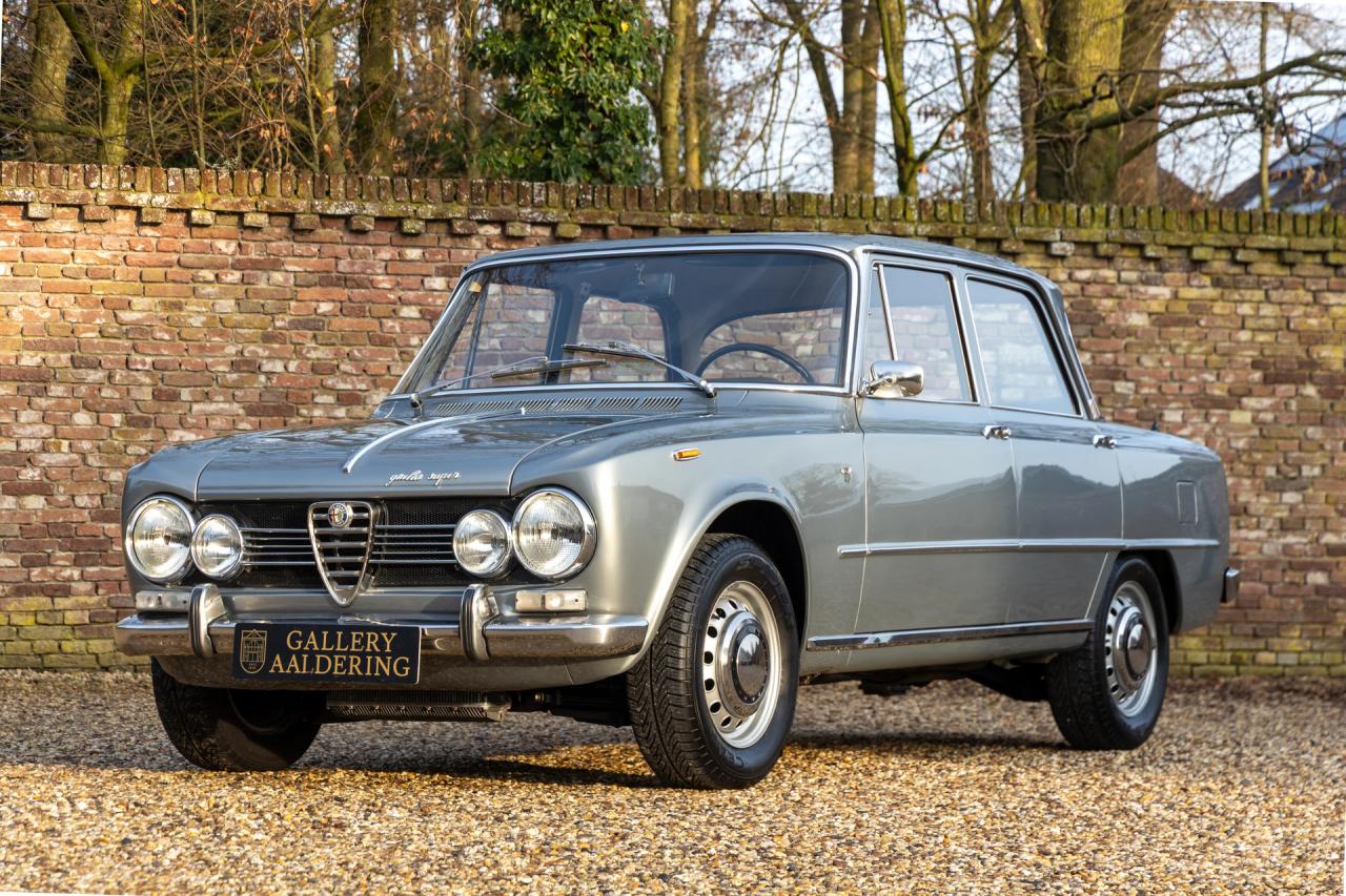 1968 Alfa Romeo Giulia 1600 S Scioneri &ldquo;Rare and unique&rdquo; (Certificato di Origine)