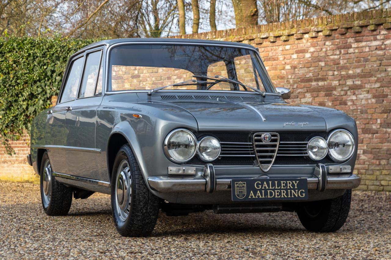 1968 Alfa Romeo Giulia 1600 S Scioneri &ldquo;Rare and unique&rdquo; (Certificato di Origine)