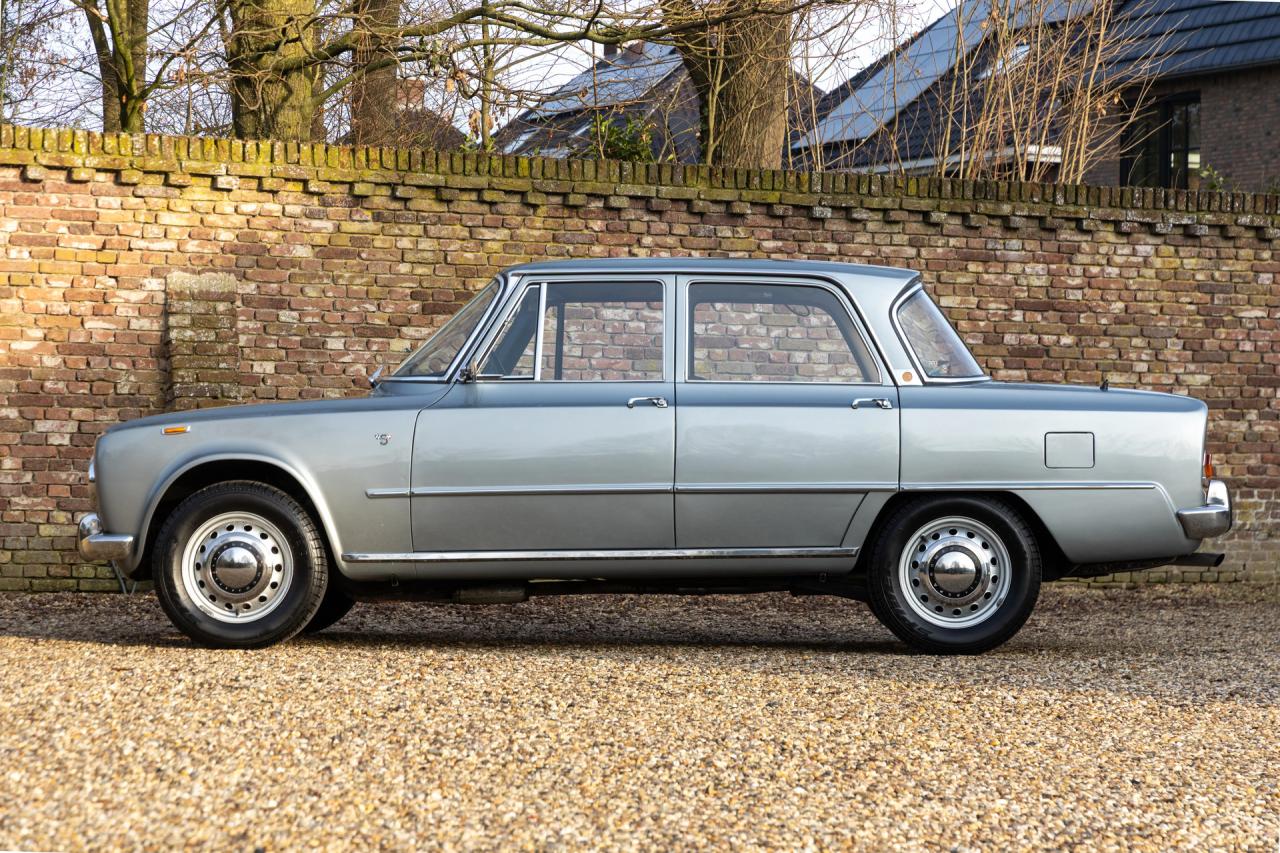 1968 Alfa Romeo Giulia 1600 S Scioneri &ldquo;Rare and unique&rdquo; (Certificato di Origine)