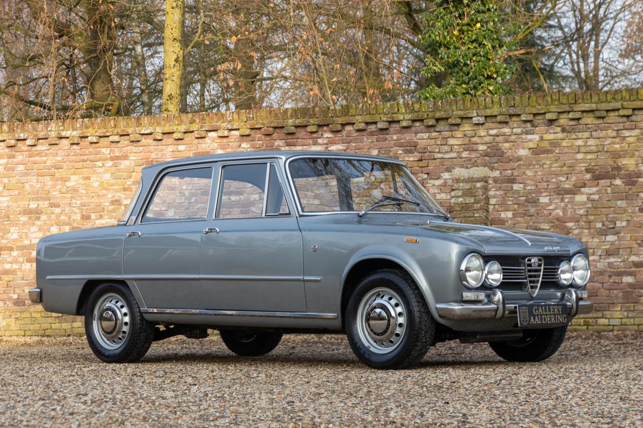 1968 Alfa Romeo Giulia 1600 S Scioneri &ldquo;Rare and unique&rdquo; (Certificato di Origine)