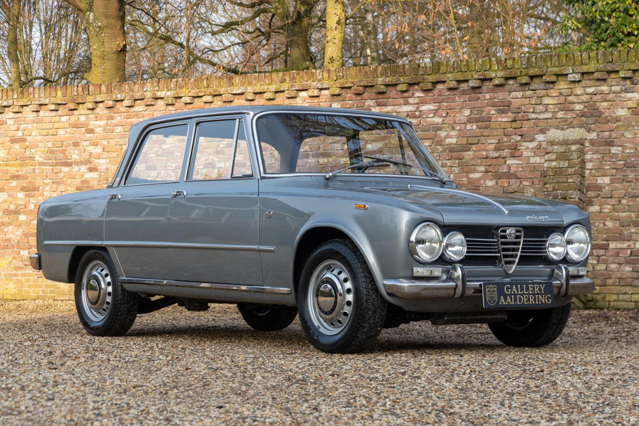 1968 Alfa Romeo Giulia 1600 S Scioneri &ldquo;Rare and unique&rdquo; (Certificato di Origine)
