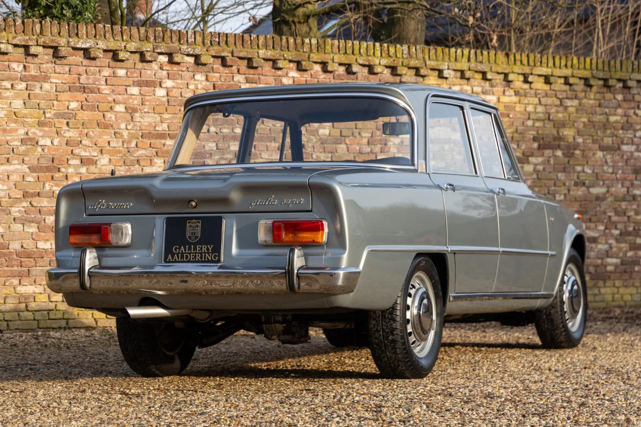 1968 Alfa Romeo Giulia 1600 S Scioneri &ldquo;Rare and unique&rdquo; (Certificato di Origine)
