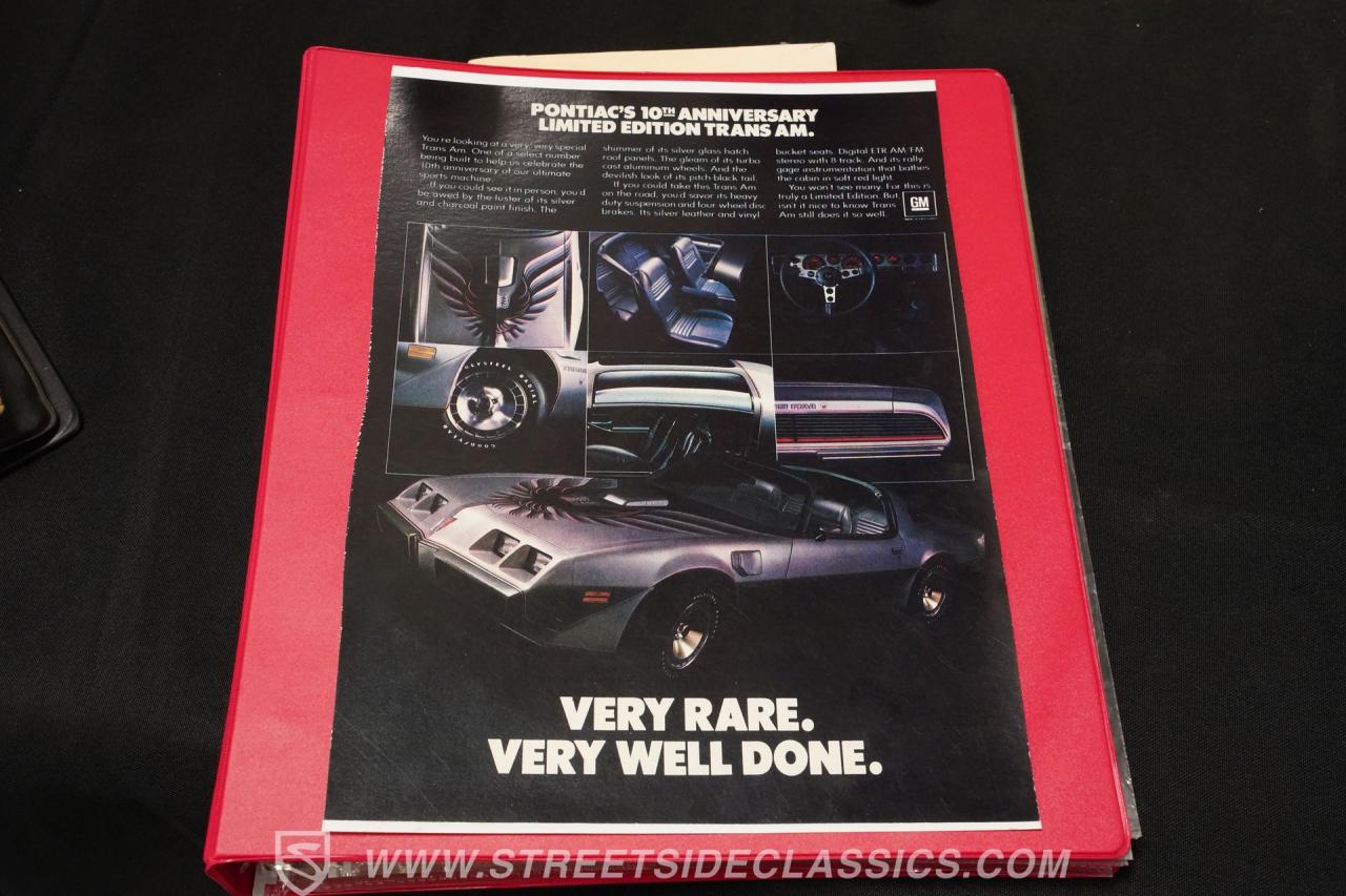 1979 Pontiac Firebird Trans Am 10th Anniversary Pace Car