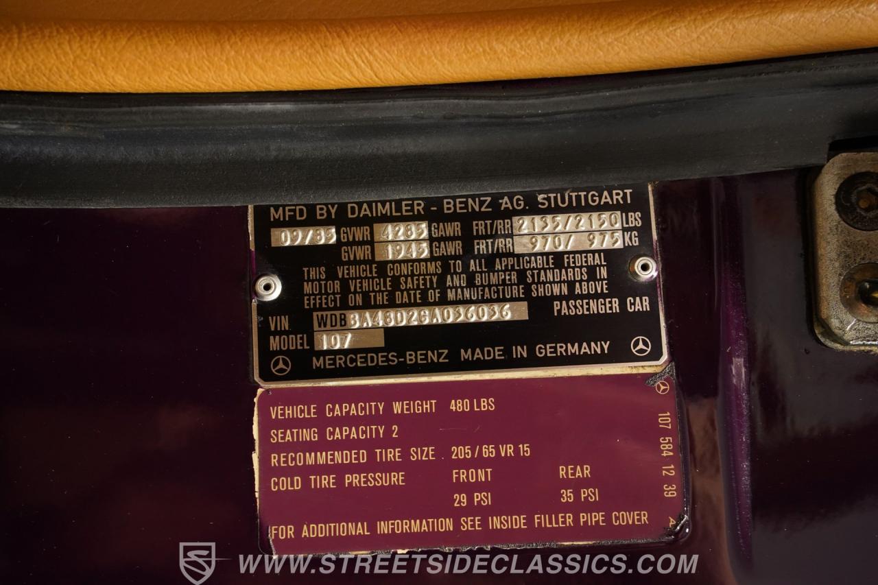 1986 Mercedes - Benz 560SL