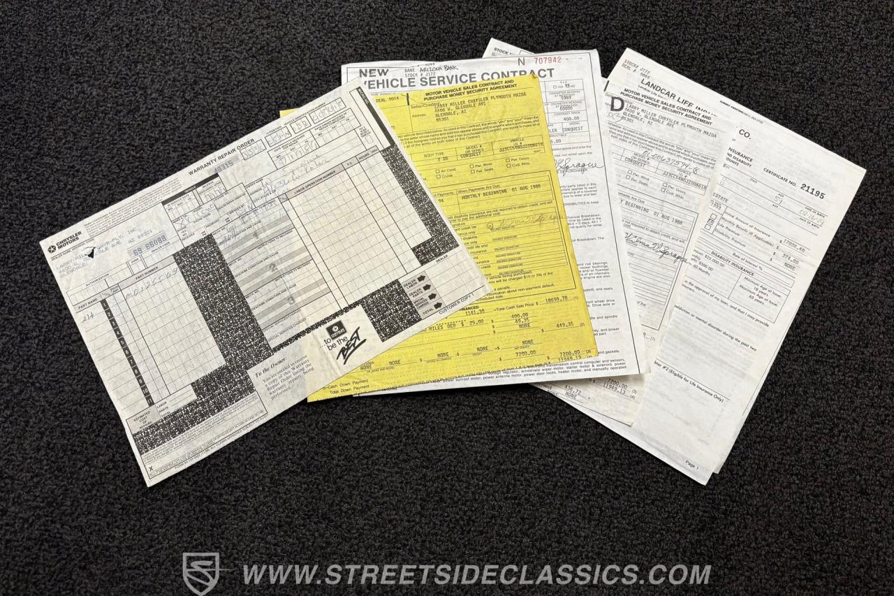 1988 Chrysler Conquest TSi