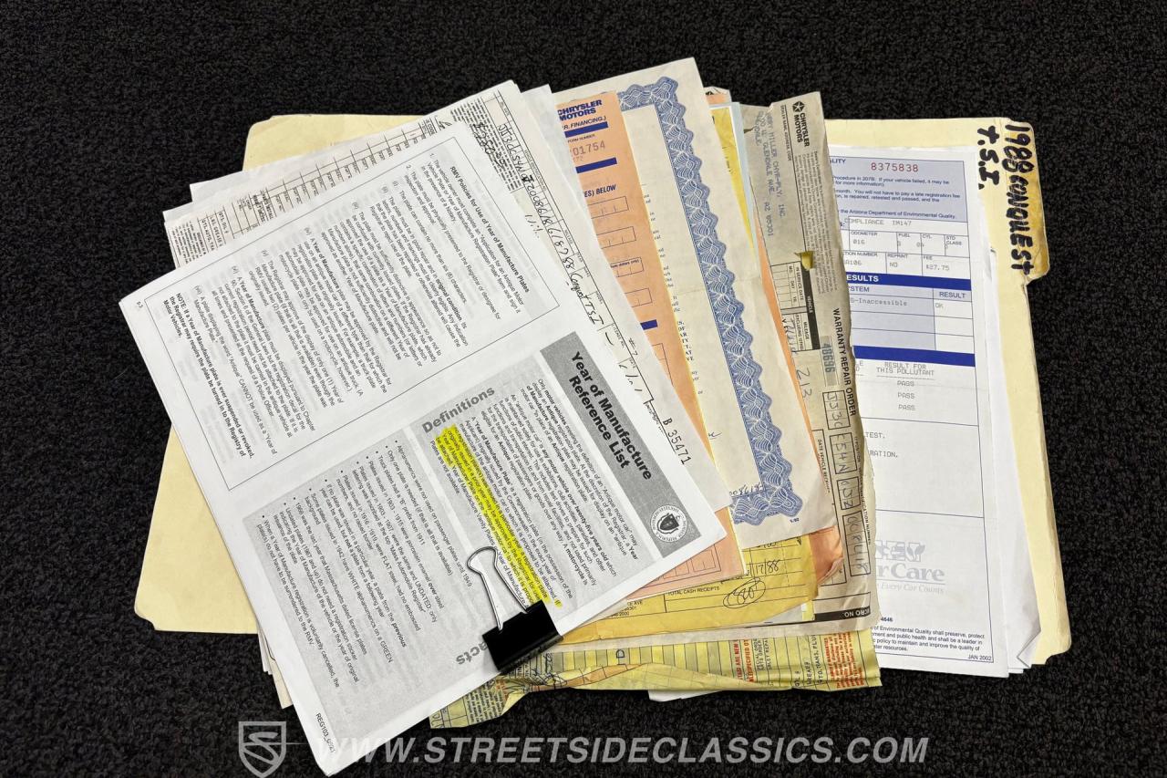 1988 Chrysler Conquest TSi