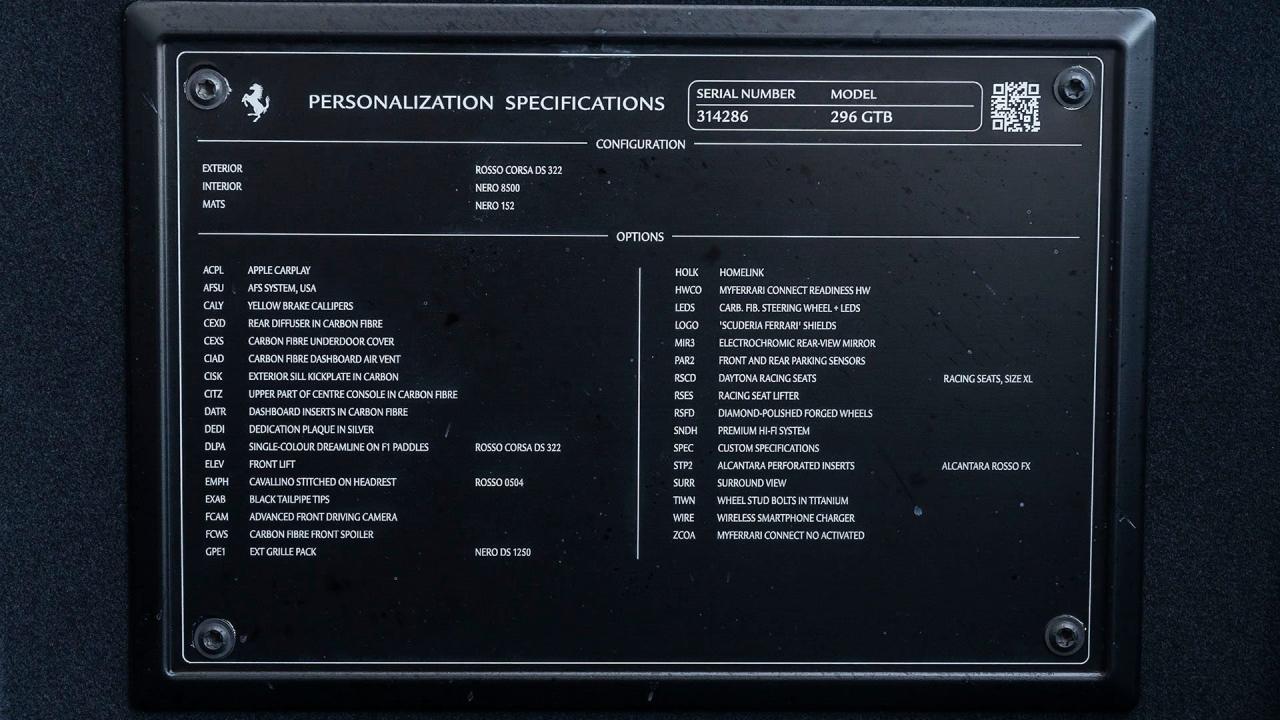 2025 Ferrari 296 GTB