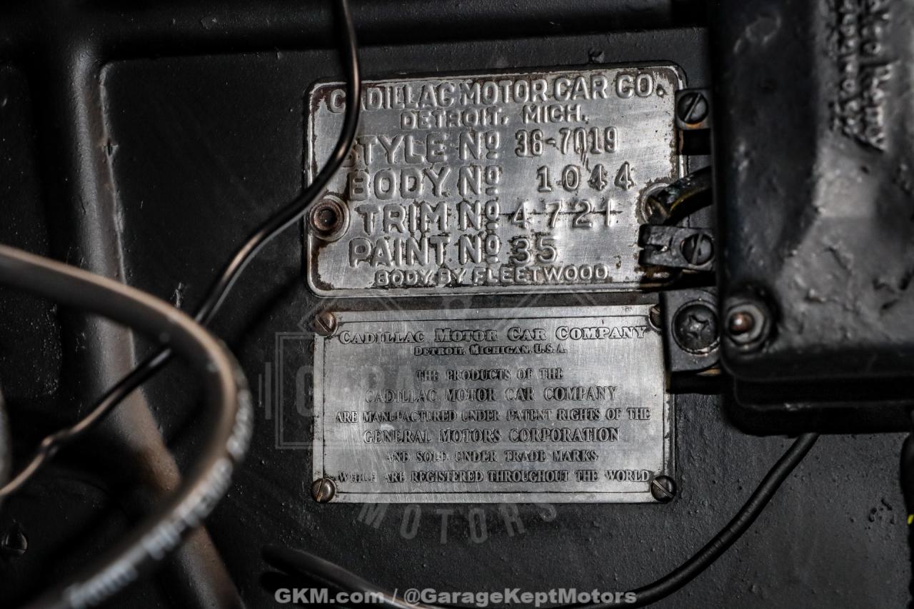 1936 Cadillac Series 75 Fleetwood