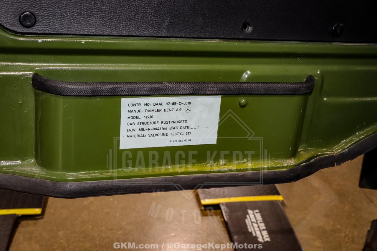 1990 Mercedes - Benz Unimog FLU419