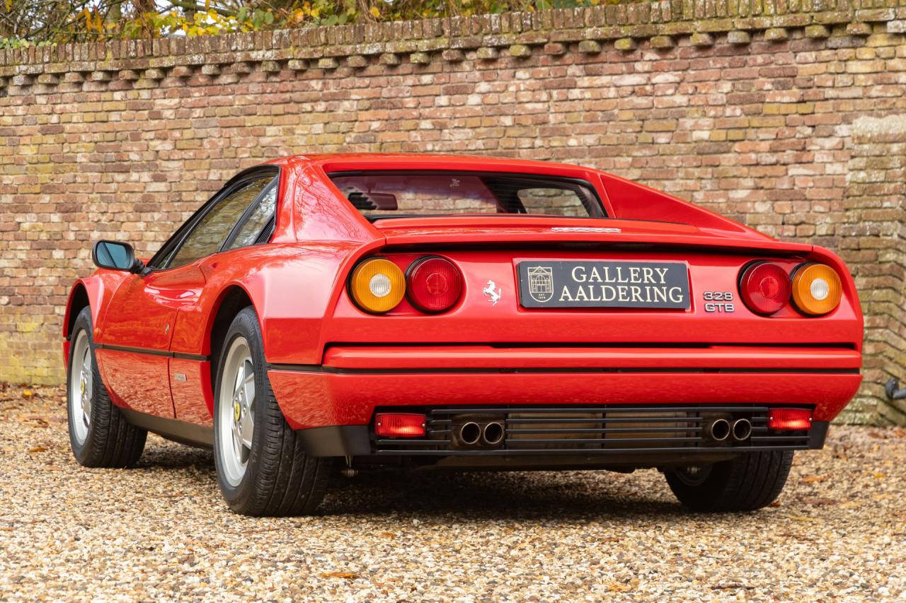 1989 Ferrari 328 GTB &ldquo;32.217 kms from new&rdquo; TOP Quality example
