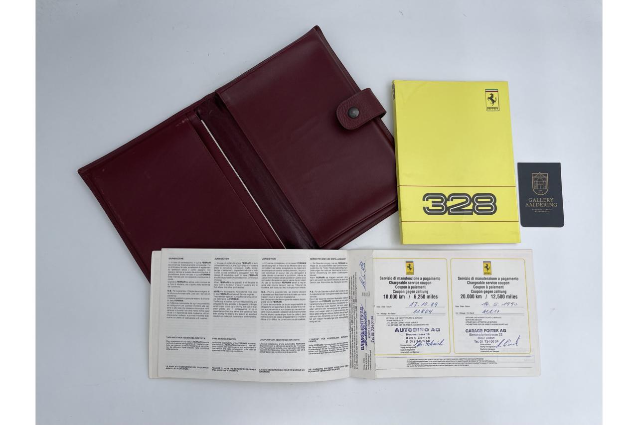 1989 Ferrari 328 GTB &ldquo;32.217 kms from new&rdquo; TOP Quality example