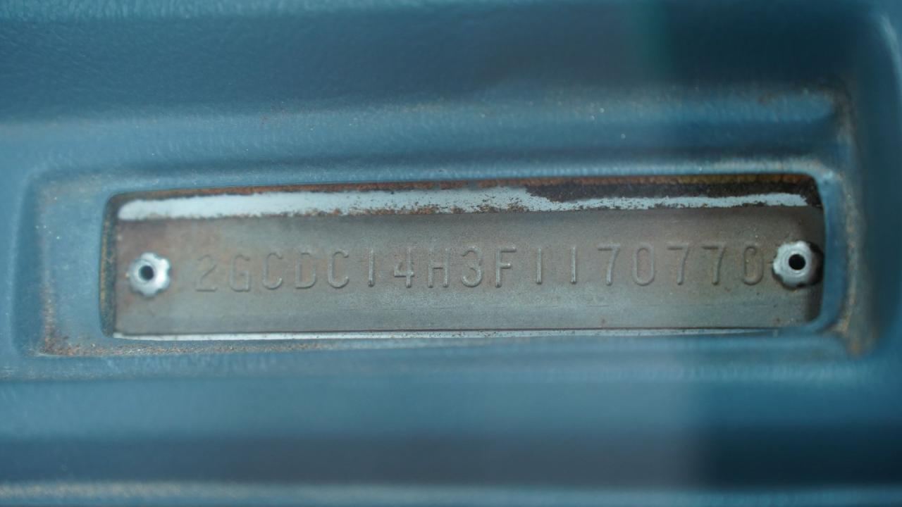 1985 Chevrolet C10 Silverado