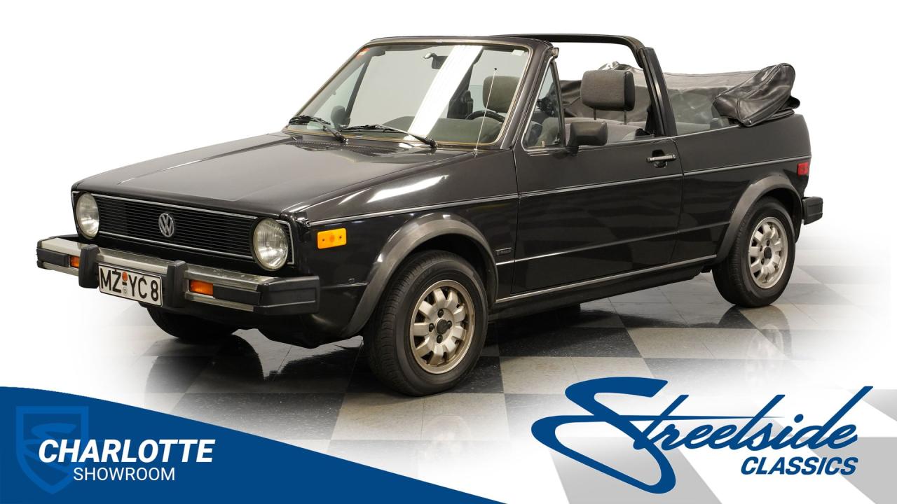 1985 Volkswagen GOLF CABRIOLET